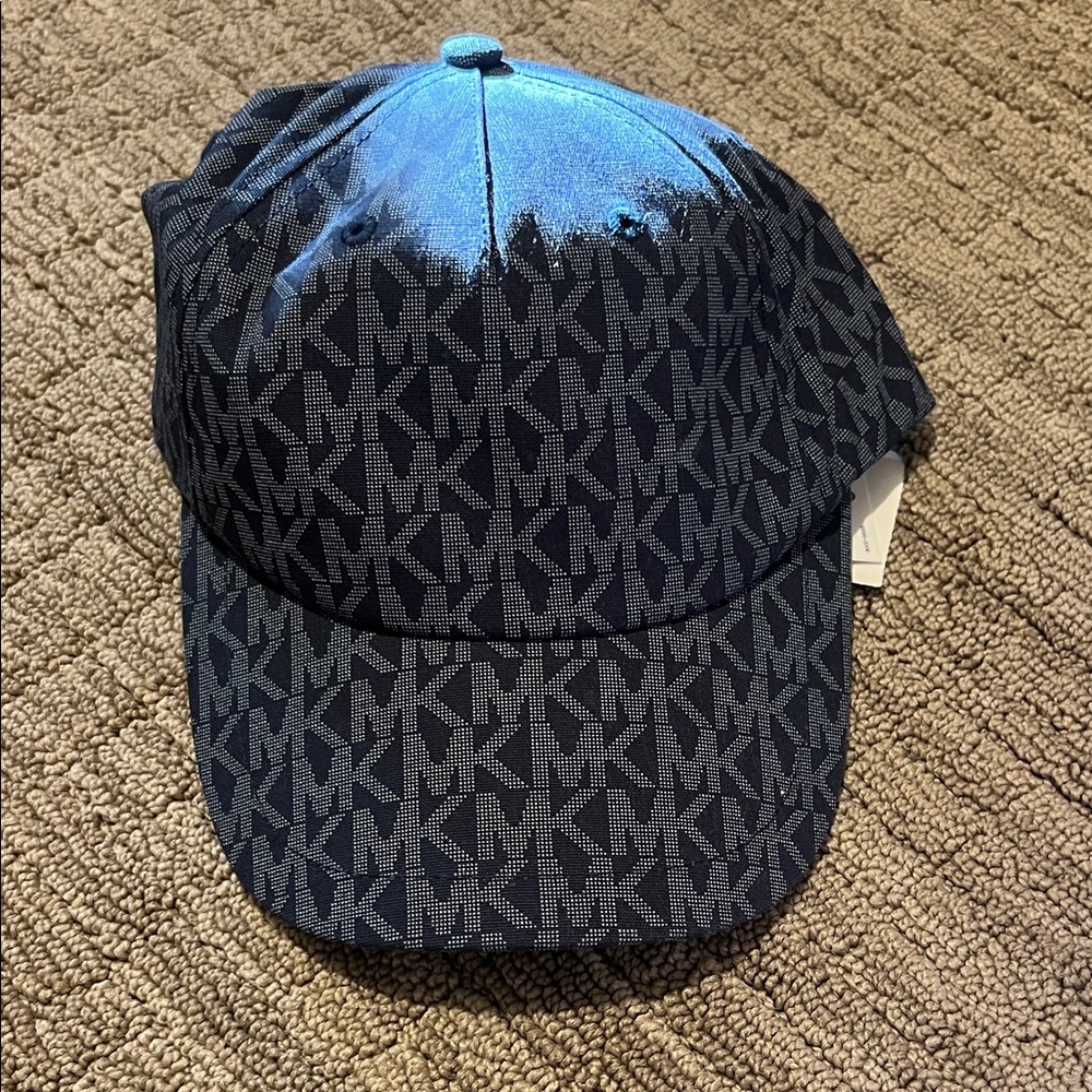 Michael Kors BNWT Navy Monogram Hat